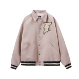 Fear of God Patch Embroidered Baseball Suit Unisex High Street Casual Coat