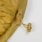 Fear of God High Street Silicone Logo Printed Jacket Zipper Hooded Coat