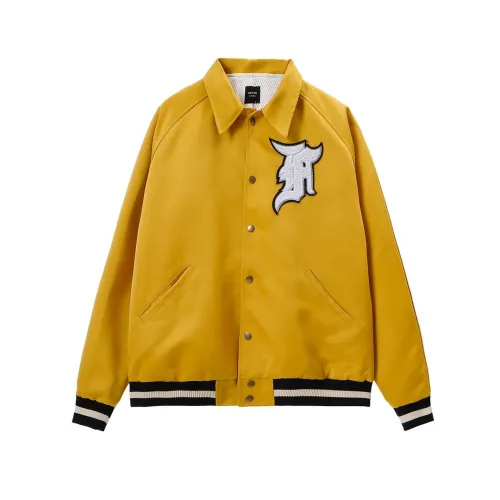 Fear of God Patch Embroidered Baseball Suit Unisex High Street Casual Coat