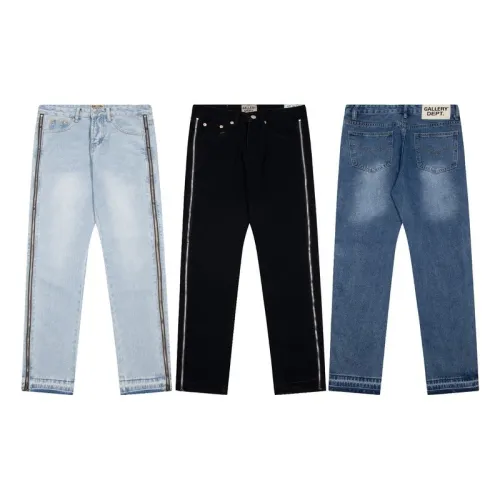 Gallery Dept Retro Washed Side Zipper Casual Jeans