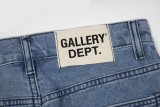 Gallery Dept Retro Speckled Graffiti Straight Leg Jeans