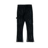 Gallery Dept Retro Speckled Jeans Multi Pocket Casual Jeans