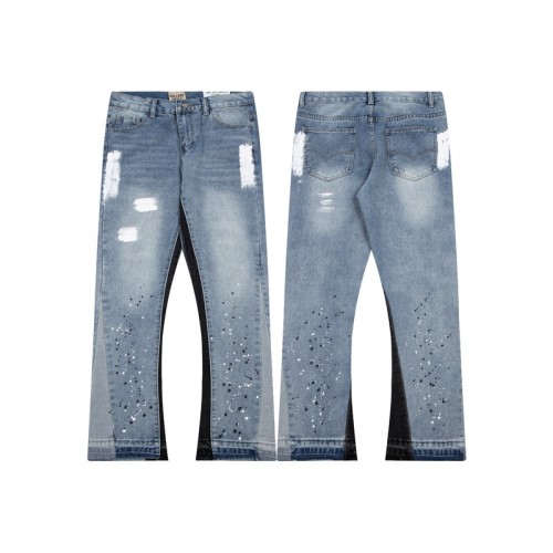Gallery Dept High Street Light Blue Printed Casual Jeans