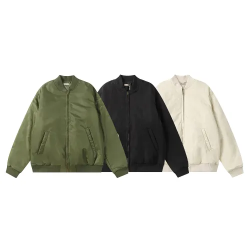 Fear of God High Street Minimalist Jacket Casual Double Zipper Coat
