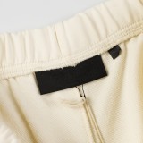 Fear of God Letter Print Casual Shorts Sports Pants