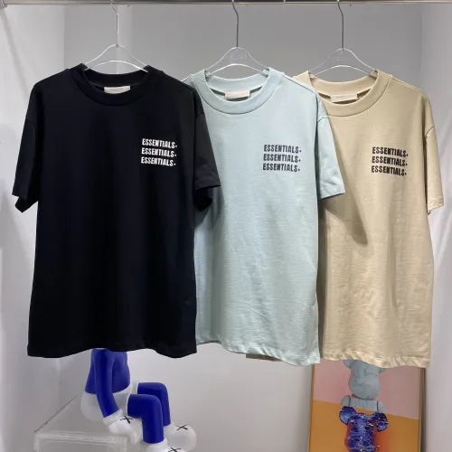 Fear of God Classic Logo Print T-shirt Couple Cotton Casual T-shirt