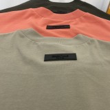 Fear of God Classic Logo Print T-shirt Unisex Cotton Loose Short Sleeve Multiple Colors