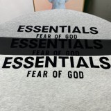 Fear of God Flocking Logo Print T-shirt Unisex Cotton Loose T-shirt Multiple Colors