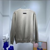 Fear of God Embroidered Letter Knit Sweater Unisex V-neck Button Sweater