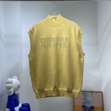Fear of God High Street Silicone Letter Knitted Sleeveless Sweater