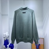 Fear of God High Street Silicone Letter High Neck Knitted Sweater