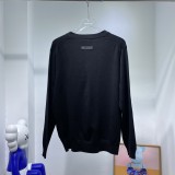 Fear of God Embroidered Letter Knit Sweater Unisex V-neck Button Sweater