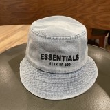 Fear of God Retro Washed Old Denim Fisherman Hat