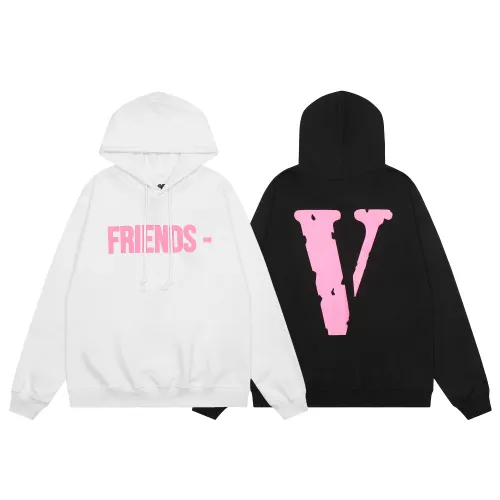 Vlone Friends- Print Hoodies Casual Classic Fleece Sweatshirts