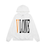 Vlone Logo Print Hoodies Unisex Fashion Sweatshirts