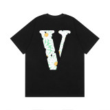 Vlone New Unisex Street Style Short Sleeve Casual Breathable T-shirt