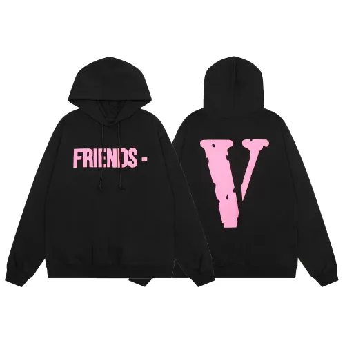 Vlone Friends- Print Hoodies Casual Classic Fleece Sweatshirts