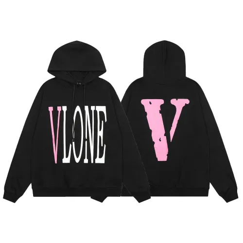 Vlone New Fashion Print Hoodies Unisex Street Casual Sweatshirts
