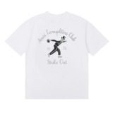 Amiri Pancake Thrower Lanesplitters Printed T-shirt Unisex Classic Casual Short Sleeves