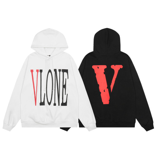 Vlone Unisex Fashion Street Hoodies Fleece Pullover Sweatshirts