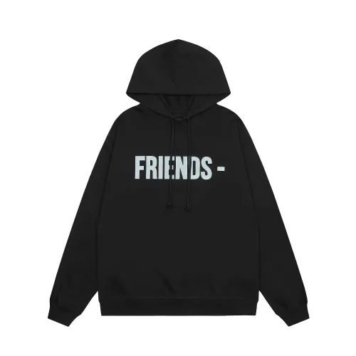 Vlone Fashion Street Print Pullover Hoodies Unisex Casual Sweatshirts