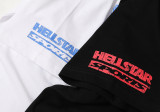 Hellstar BEAT US Slogan Printed Short Sleeves Unisex Casual Loose T-shirt
