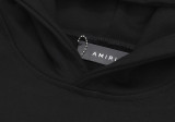 Amiri Fashion Leopard Logo Print Sweatshirt Unisex Casual Pullover Hoodies