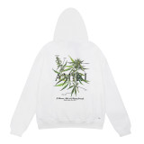 Amiri Plant Floral Print Sweatshirt Unisex Casual Pullover Hoodies