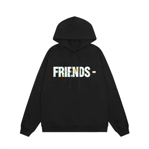 Vlone Multicolor Fashion Print Hoodies Casual Loose Sweatshirts