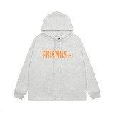 Vlone Unisex Fashion Letter Print Pullover Casual Sport Street Hoodies