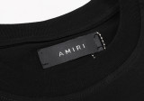 Amiri Coconut Print T-shirt Unisex Cotton Casual Short Sleeves