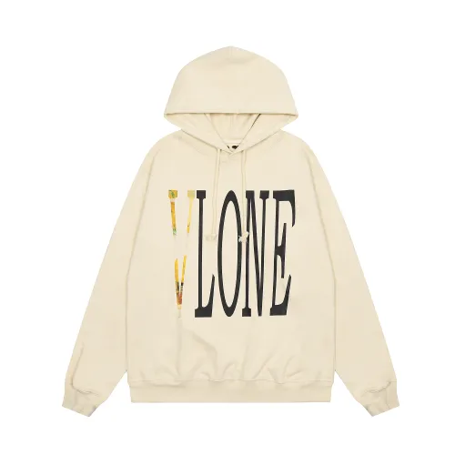 Vlone New Colorful Print Hoodies Unisex Casual Street Sweatshirts