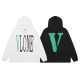 Vlone Fashion Classic Logo Print Sweatshirts Unisex New Hoodies