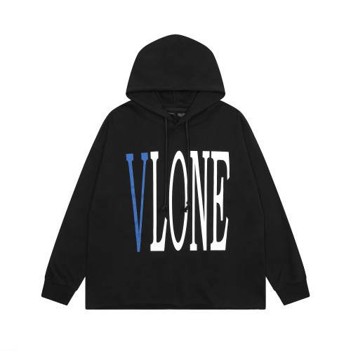 Vlone Classic Print Hoodies Unisex Casual Sweatshirts