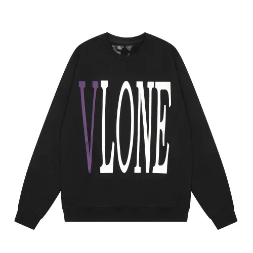 Vlone Classic Print Pullover Hoodies Unisex Fashion Sweatshirts