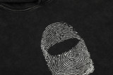 Vlone Fashion Fingerprint Printing Hoodies Unisex Street Casual Sweatshirts