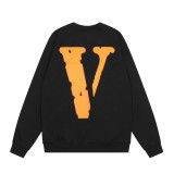 Vlone New Letter Print Pullover Hoodies Unisex Casual Sweatshirts