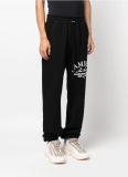 Amiri Classic Logo Printed Drawstring Straight Sweatpants