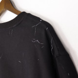 Amiri Crack Logo Printed Sweatshirt Fashion Round Neck Casual Pullover Long Sleeves