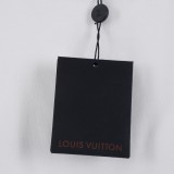 Louis Vuitton Classic Logo Print Short Sleeve Unisex Casual Cotton T-Shirts