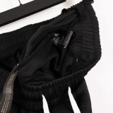 Amiri Zipper Fashion Casual Warmth Sports Set