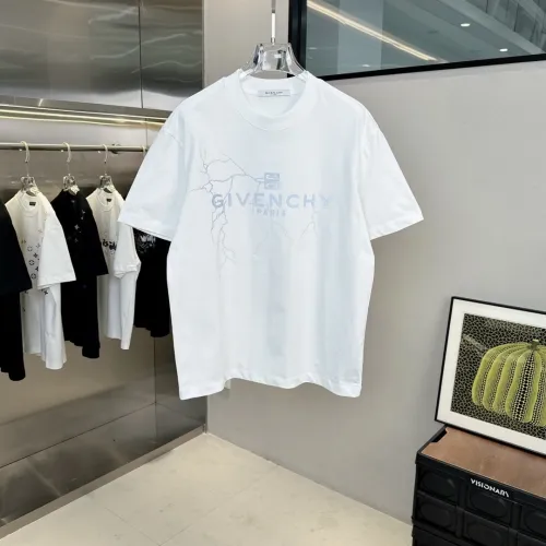 Givenchy Lightning 3M Reflective 3D Letter T-shirt Unisex Oversize Casual Short Sleeve