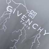 Givenchy Lightning 3M Reflective 3D Letter T-shirt Unisex Oversize Casual Short Sleeve