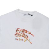 Burberry  Warrior Horse New Embroidery T-shirt Unisex Classic Cotton Short Sleeve