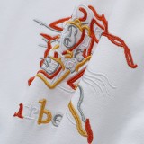 Burberry  Warrior Horse New Embroidery T-shirt Unisex Classic Cotton Short Sleeve