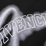Givenchy Inkjet Print T-shirt Unisex Fashion Cotton Short Sleeve