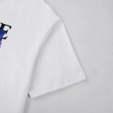 Loewe Butterfly Logo Printed Short Sleeves Unisex Cotton Casual T-shirt