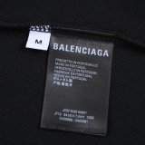 Balenciaga Letter Foam Print Short Sleeve Unisex Casual Cotton T-Shirts