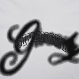 Givenchy Inkjet Print T-shirt Unisex Fashion Cotton Short Sleeve