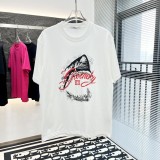 Givenchy Shark Foam Printed T-shirt Couple Cotton Short Sleeve